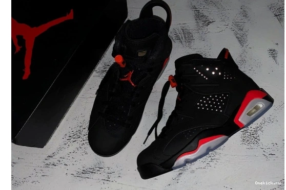 561 INFRARED 6 BLACK OG JORDAN SportInspired RETRO 2019 384664-060 384664-060 AIR 0611